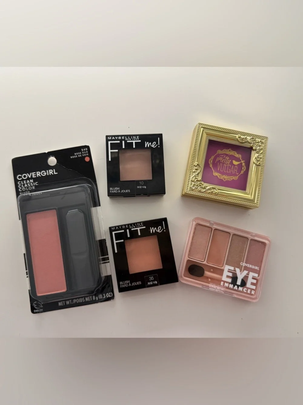 Make-up set different brands